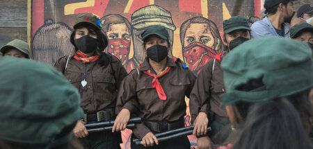 Auch die Zapatistische Armee der Nationalen Befreiung (EZLN) fei...