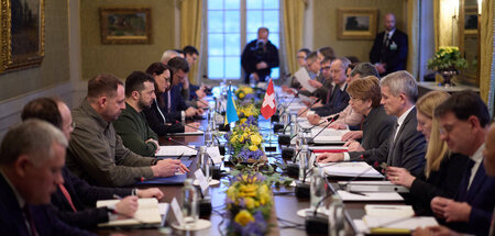 Ukrainische Delegation in Bern: Auch die neutrale Schweiz soll i... Ukrainische Delegation in Bern: Auch die neutrale Schweiz soll i...