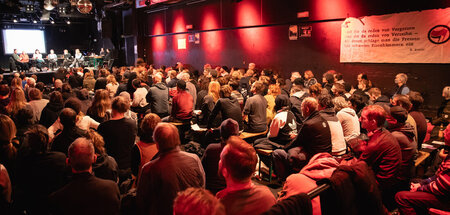 Rund 270 Menschen kamen am Dienstag in Berlin zur Veranstaltung ...