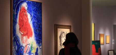Das Bild »Le cirque« von Marc Chagall hängt als eines der teuer