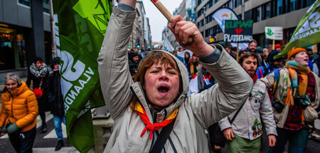 Protest der »Climate Coalition«: Demonstration gegen Klimawandel... Protest der »Climate Coalition«: Demonstration gegen Klimawandel...