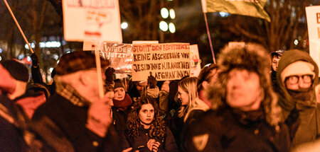 Kundgebung gegen rechte Vertreibungspläne (Berlin, 17.1.2024)
