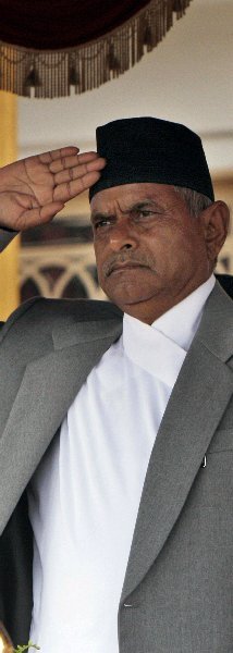 Staatschef mit Problemen: Ram Baran Yadav Staatschef mit Problemen: Ram Baran Yadav