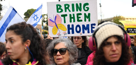 Protest vor der Knesset für die Freilassung der Geiseln (Jerusal... Protest vor der Knesset für die Freilassung der Geiseln (Jerusal...