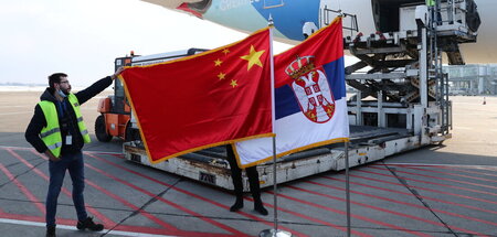 Dorn im Auge EU-Europas: Serbiens Allianzen, etwa mit China (Bel...