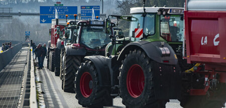 Die Proteste der französischen Landwirte richten sich gegen Umwe...