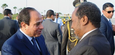 An der Seite Somalias: Abdel Fattah Al-Sisi und Hassan Scheich M... An der Seite Somalias: Abdel Fattah Al-Sisi und Hassan Scheich M...
