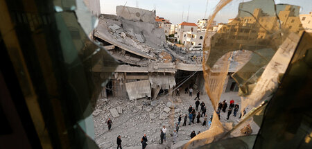Immer wieder zerstört Israels Armee Häuser von Palästinensern, d...