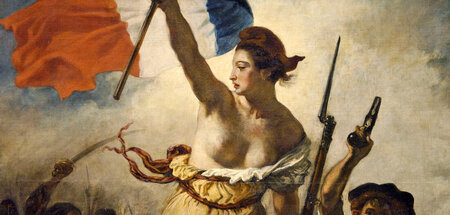 Eugène Delacroix: »Die Freiheit führt das Volk«