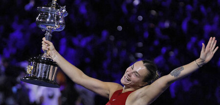 Alte und neue Chefin der Australien Open: Aryna Sabalenka (Melbo...
