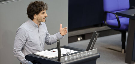 Ates Gürpinar im Bundestag (Berlin, 26.5.2023) Ates Gürpinar im Bundestag (Berlin, 26.5.2023)