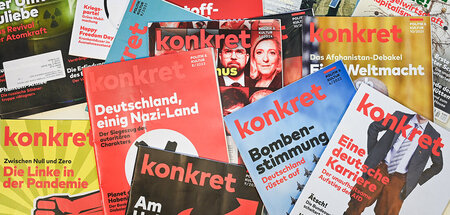 Blatt mit Zukunft? Die Konkret (Berlin, 31.1.2024)