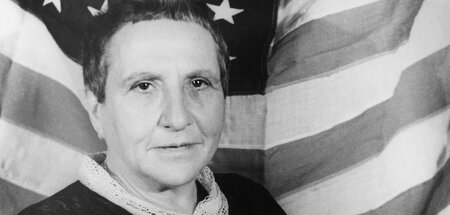 Gertrude Stein, geboren am 3. Februar 1874 in Allegheny West in ...