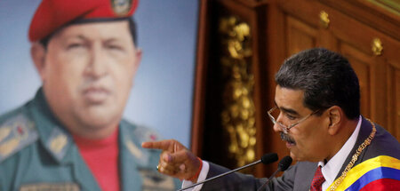 Hauptfeinde Washingtons: Der Chavismus und Maduro, der zumindest...