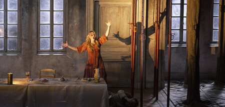 Vehementes Insistieren: Georgia Jarman als Agnès wirft einen lan...