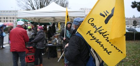 »Wir mobilisieren weiter«: Die Confédération paysanne ist mit de...
