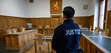 Der Vorsitzende Richter des Landgerichts Frankfurt am Main sieht...