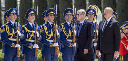 Wollen hoch hinaus: Der türkische Staatschef Erdoğan und sein as...