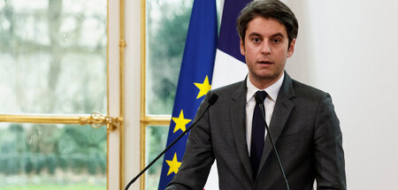Frankreichs neuer Premierminister Gabriel Attal ist ganz seinem ...