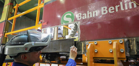 »So funktioniert Daseinsvorsorge«: Reparaturarbeiten an einem Wa...