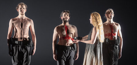 Körper im Krieg: Terzopoulos, härter als Brecht