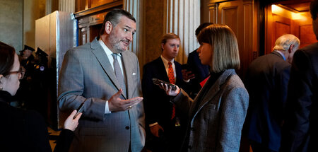 Auch wieder mittenmang: US-Senator Edward »Ted« Cruz (Washington...
