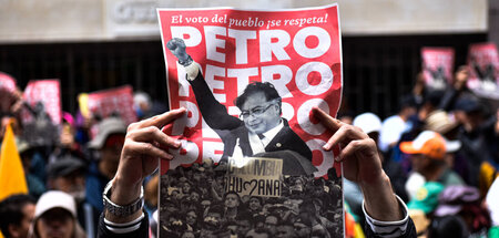 Gustavo Petro ist der erste linke Präsident Kolumbiens (Bogotá ,...