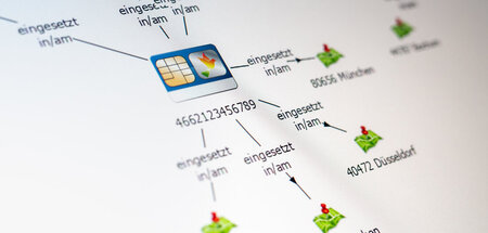 Sollen Polizeiarbeit ersetzen: Vom Algorithmus gezogenene Verbin...