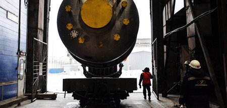Russlands Wirtschaft ist vom Export von Rohstoffen abhängig, abe...