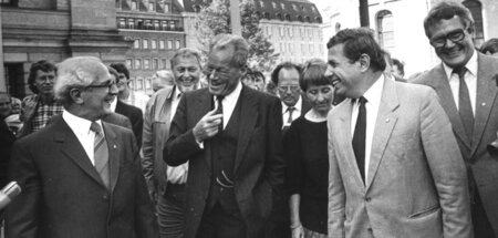 Sozialdemokrat trifft Kommunisten. Willy Brandt zu Besuch bei Er...