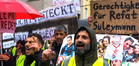 Protestaktion in Duisburg (26.3.2023)