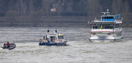 Leinen los: Die Maaßen-Mannschaft unterwegs auf einem Ausflugssc...