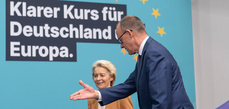 Wegweisend? EU-Kommissionspräsidentin Ursula von der Leyen und C...
