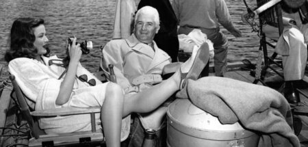 Gene Tierney mit Regisseur John M. Stahl 1945: »Hollywoods verge...