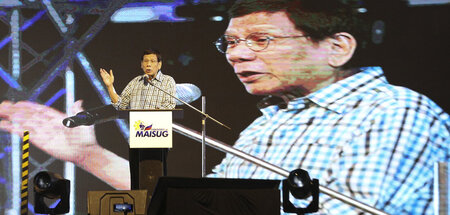 Hat seperatistische Phantasien: Rodrigo Duterte war der erste ph...