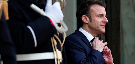 Emanuel Macron (Paris, 27.2.2024)