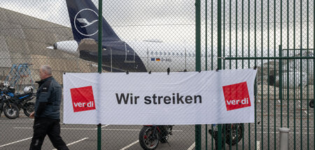 Den Kranich am Boden halten. Streik bei der Lufthansa