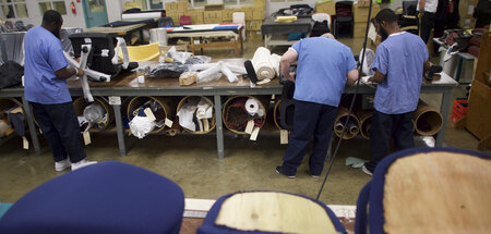 Billig und ohne Rechte: Hier stellen Inhaftierte in Philadelphia...