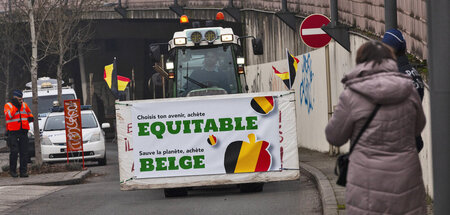 Bauernprotest in Brüssel fordert, mehr regionale Produkte zu kau...