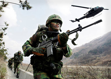Seit über 60 Jahren nur den Bruderstaat Nordkorea im Blick: Manö... Seit über 60 Jahren nur den Bruderstaat Nordkorea im Blick: Manö...