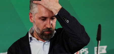 Wahlschlappe für Sozialdemokraten: PS-Chef Nuno Santos in der Na...