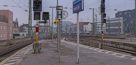 Nix los in Hannover, wie immer: Beim GDL-Streik fuhr aber nicht ...