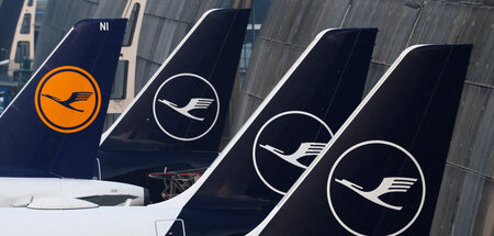 Bleiben am Boden: Bei der Lufthansa wird am Dienstag und Mittwoc