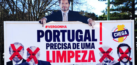 »Portugal braucht eine Säuberung«: Der Chega-Vorsitzende André V...