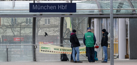 Die Züge fahren an diesem Mittwoch wieder in München, die Luftha...