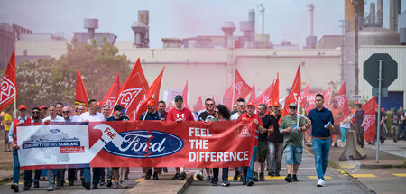 Die Ford-Beschäftigten sind vorangegangen. Nun ziehen die Kolleg...