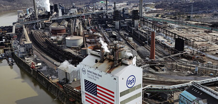 Werk von US Steel in Clairton, Pennsylvania (26.2.2024)
