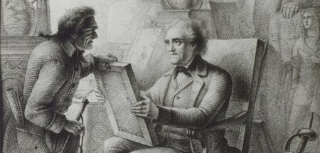Darf es noch etwas mehr sein? Ferdinand Franz Wallraf (r.) inmit...