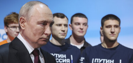 Nummer sicher: Der Sieg von Amtsinhaber Wladimir Putin war allge...