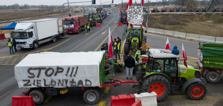 Straßen und Autobahnen wurden landesweit durch die protestierend...